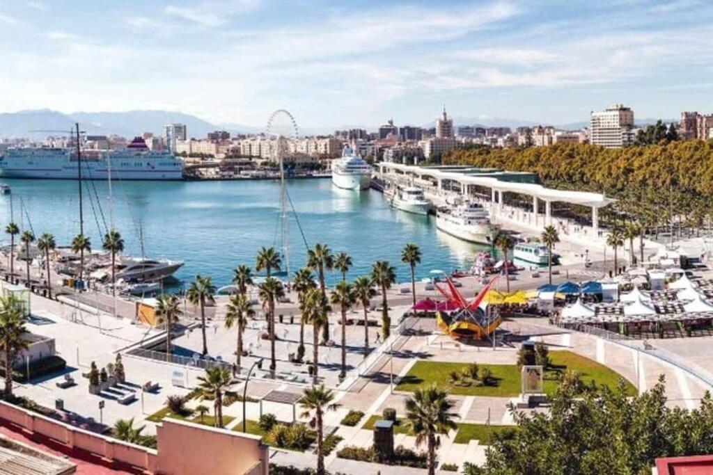 Nuevo Apartamento Lujo Playa Malagueta-Centro Málaga Esterno foto