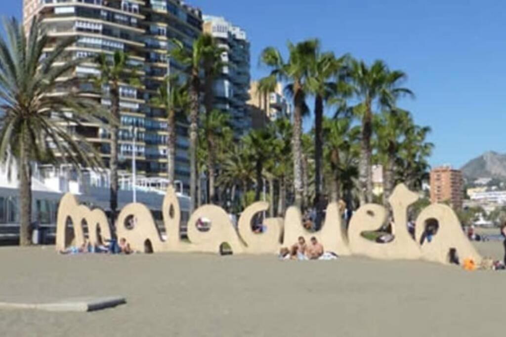 Nuevo Apartamento Lujo Playa Malagueta-Centro Málaga Esterno foto