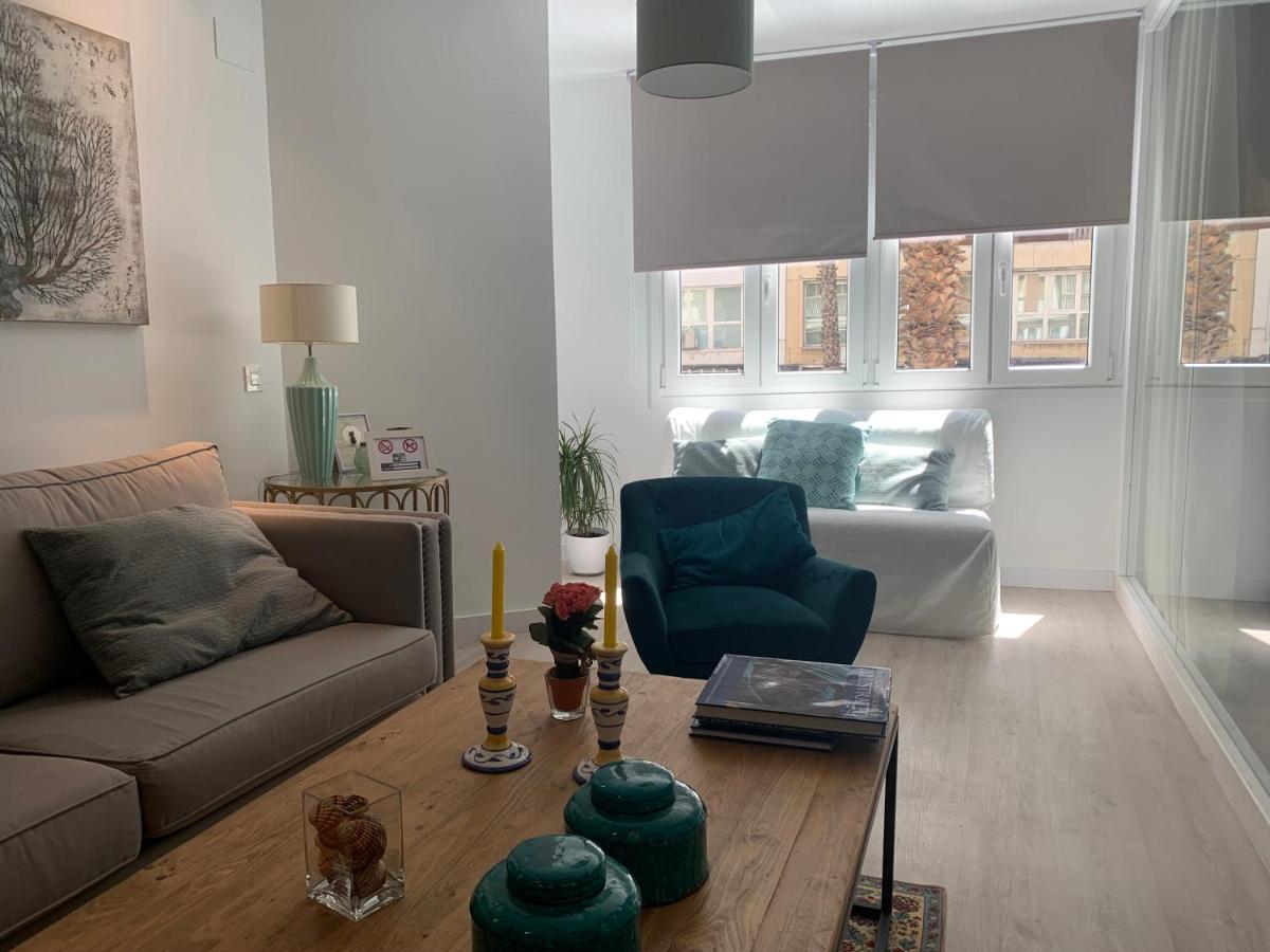 Nuevo Apartamento Lujo Playa Malagueta-Centro Málaga Esterno foto